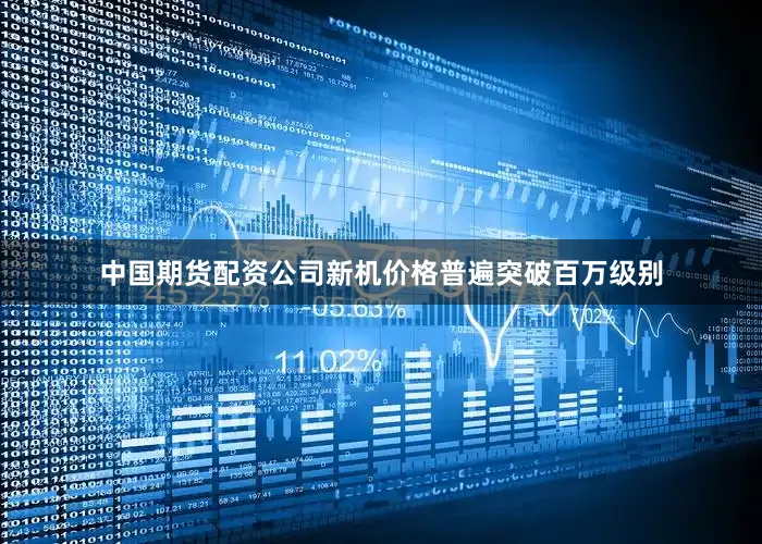 中国期货配资公司新机价格普遍突破百万级别