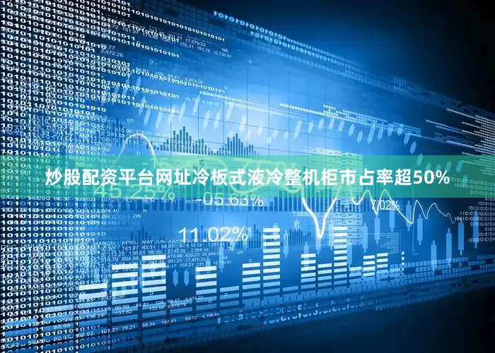 炒股配资平台网址冷板式液冷整机柜市占率超50%